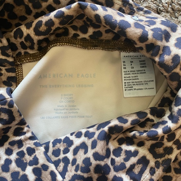 American Eagle Cheetah Print Leggings - Picture 2 of 2